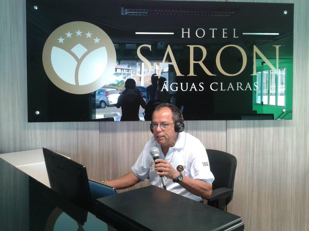 Hotel Saron Luziania Экстерьер фото